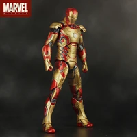 2020 new marvel iron man 3 the avengers 2 peripherals iron man mk42mk43 model pvc action movable toys for children gifts