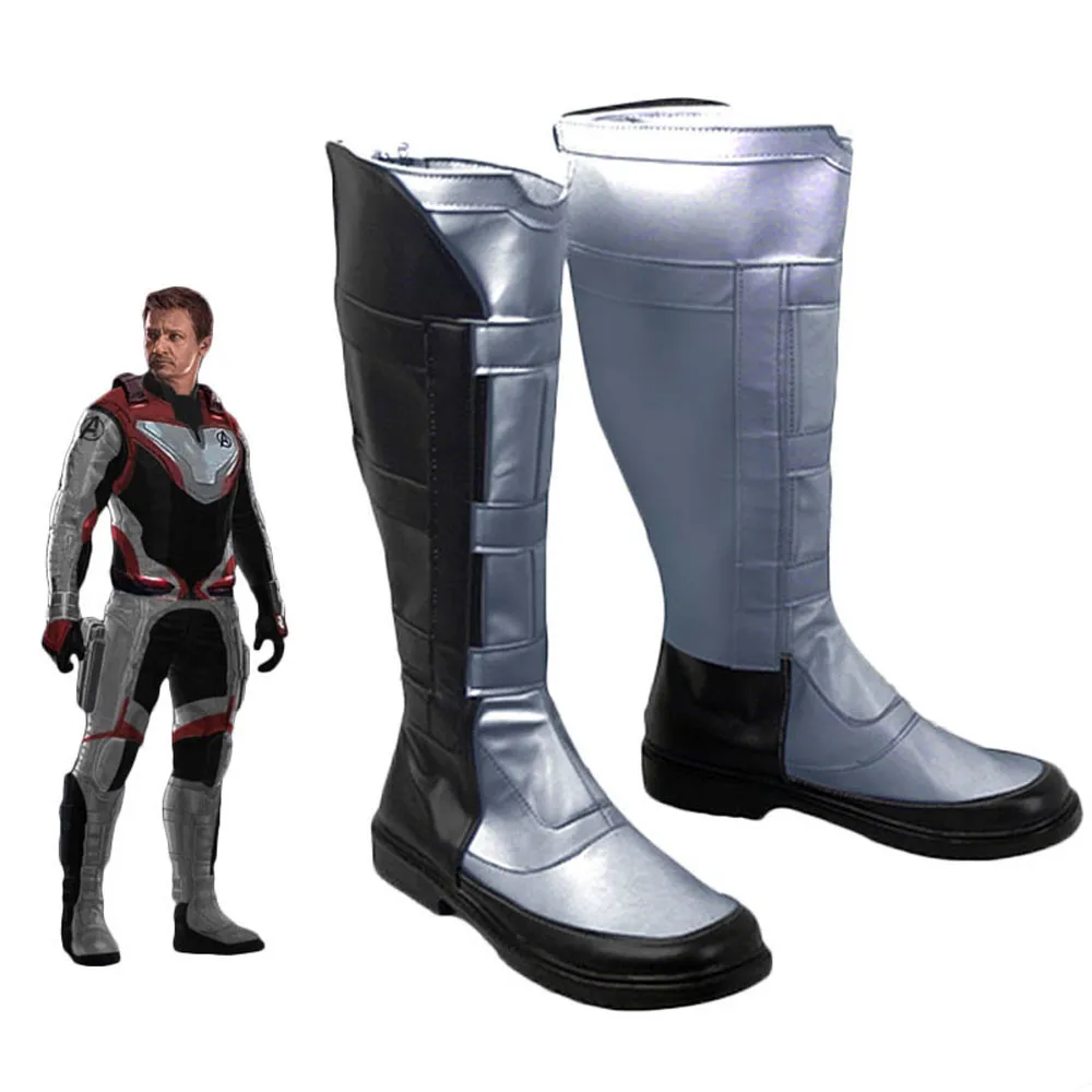 Мстители эндгейм Железный человек Tony Stark Quantum Realm косплей сапоги обувь Хэллоуин