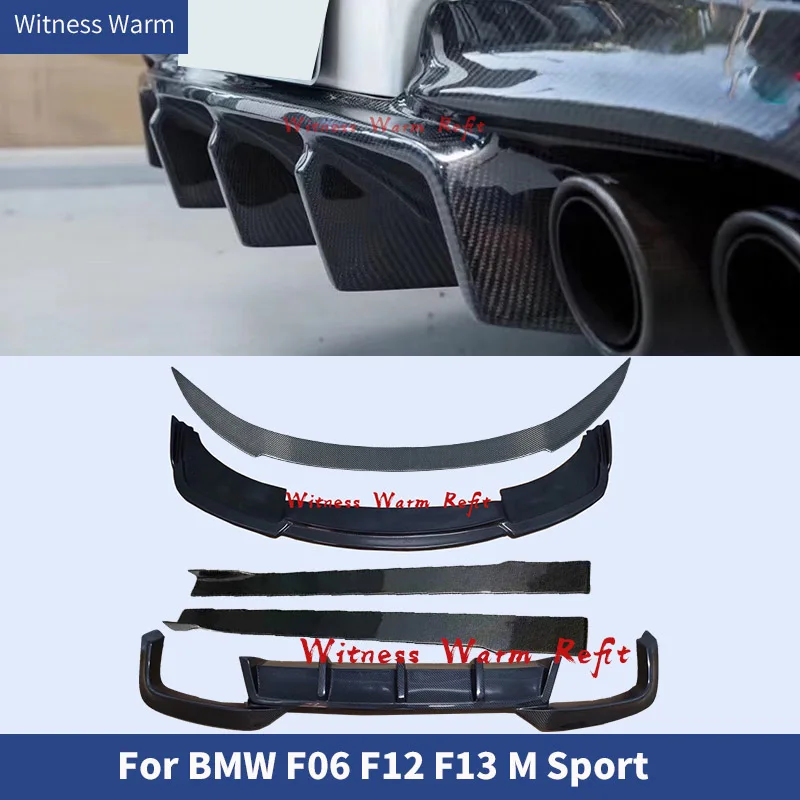 Комплекты для тела из углеродного волокна BMW F06 F12 F13 M Sport 2012 2018 передний бампер