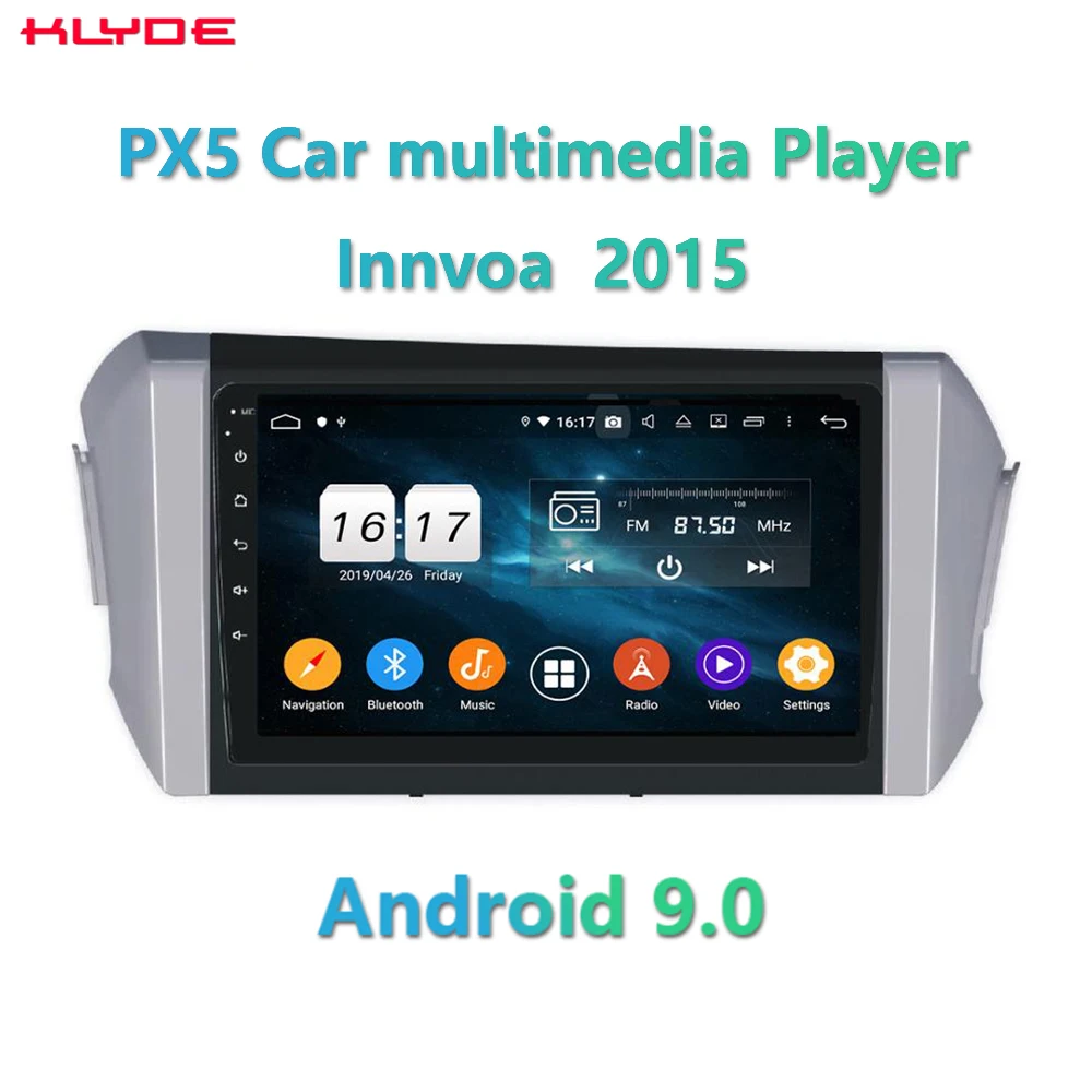 KD-1907 KLYDE PX5 Система Android 9 0 автомобильное стерео радио 4 + 32/64 ГБ мультимедийный