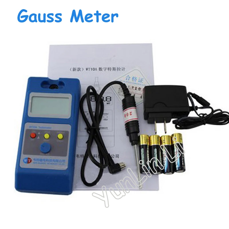 Детектор силы магнитного поля Gauss тестер поверхностного с функцией Ns +