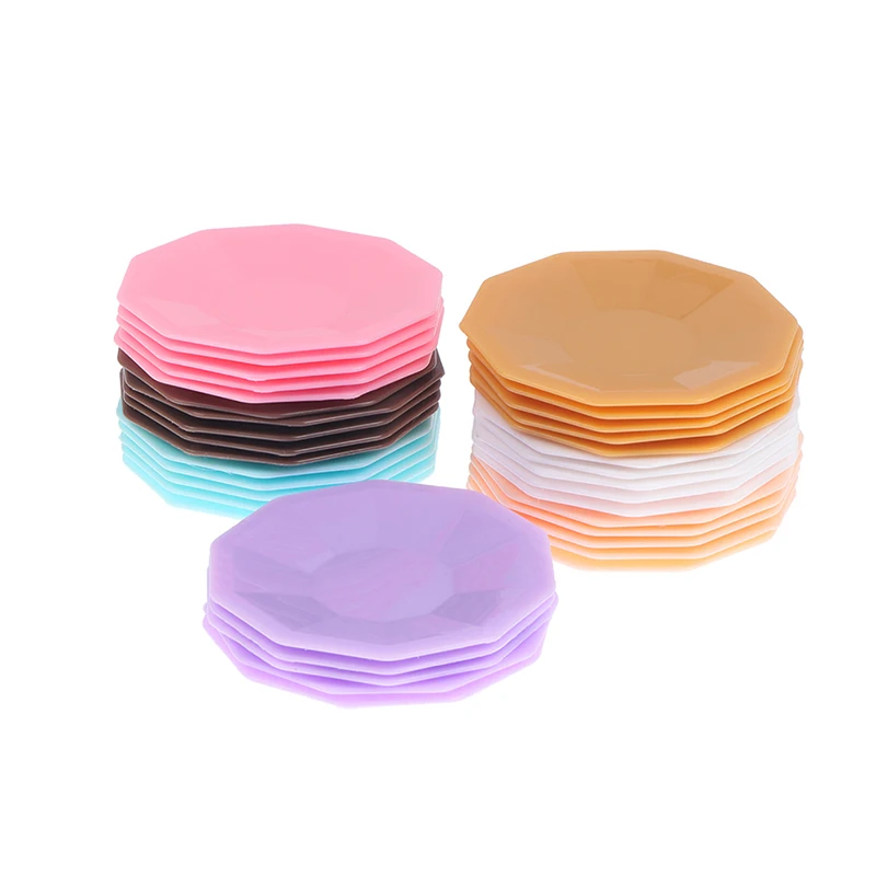 5pcs/lot Dollhouse Miniature Dishes Pastry Plate Dessert Tray Tableware Kitchen Toys For Accessories | Игрушки и хобби