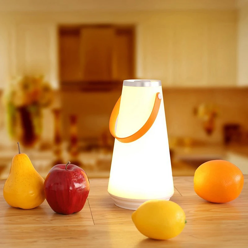 

Wireless LED Home Night Light Table Lamp USB Rechargeable Touch Switch Camping Light