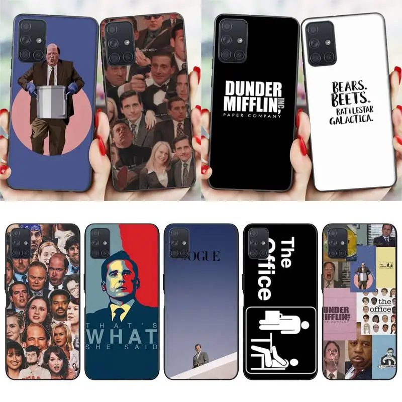 

The office tv show What She Said Colorful Cute Phone Case For Samsung Galaxy S20 21 Note10 20 A30 50 70 71 Plus Ultra phonecase