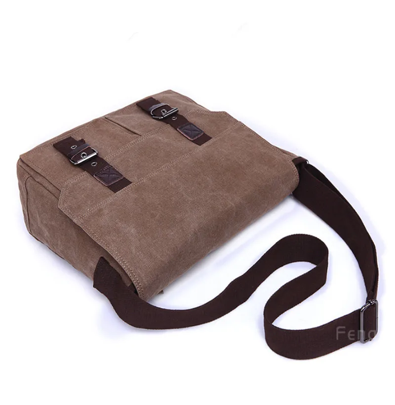 Мужская Холщовая Сумка через плечо Scione деловая сумка Vintag мужская дорожная сумка|