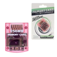 256mb memory card memory stick for gamecube gcwii game console accessories wii