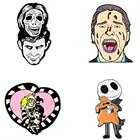 Аниме Значки эмаль булавки броши для рюкзак Для женщин значки аниме металлическая брошь с эмалью в готическом стиле, Стиль Декоративные значки Аватар-ов)