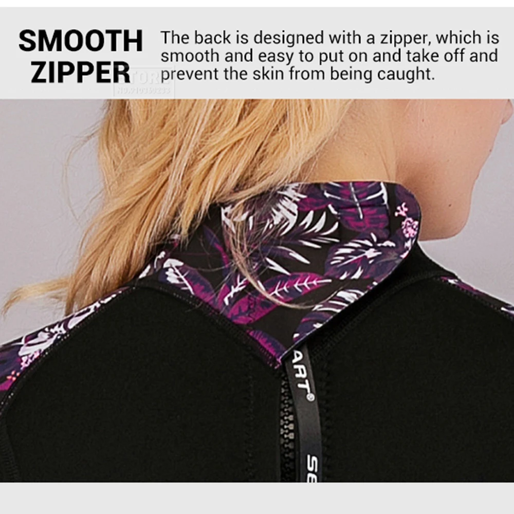 Неопреновый гидрокостюм для женщин 3 мм кайтсерфинга виндсерфинга серфинга