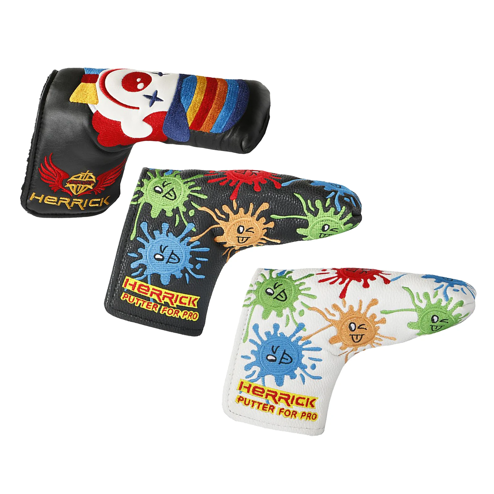 

Чехол для головы из ПУ кожи Для Гольфа Аксессуары для клуба чехол для клюшки головные уборы для туризма