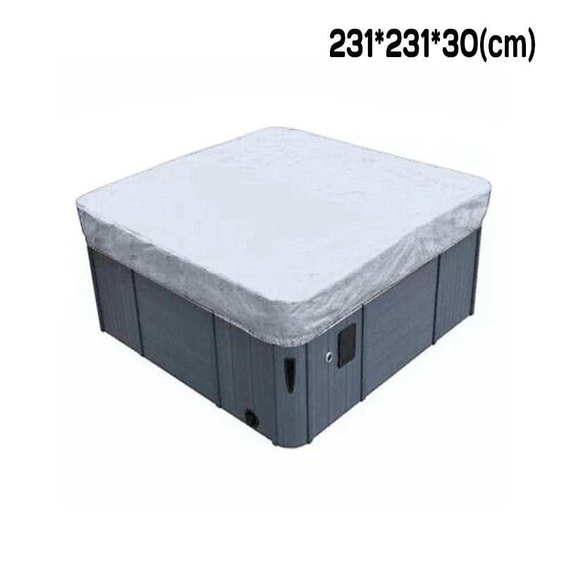 Наружная гидромассажная Ванна спа Водонепроницаемая Пыленепроницаемая крышка