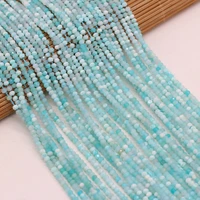 new product natural semi precious stone tianhe stones lady beaded diy necklace bracelet jewelry gift making wholesale 3x2mm