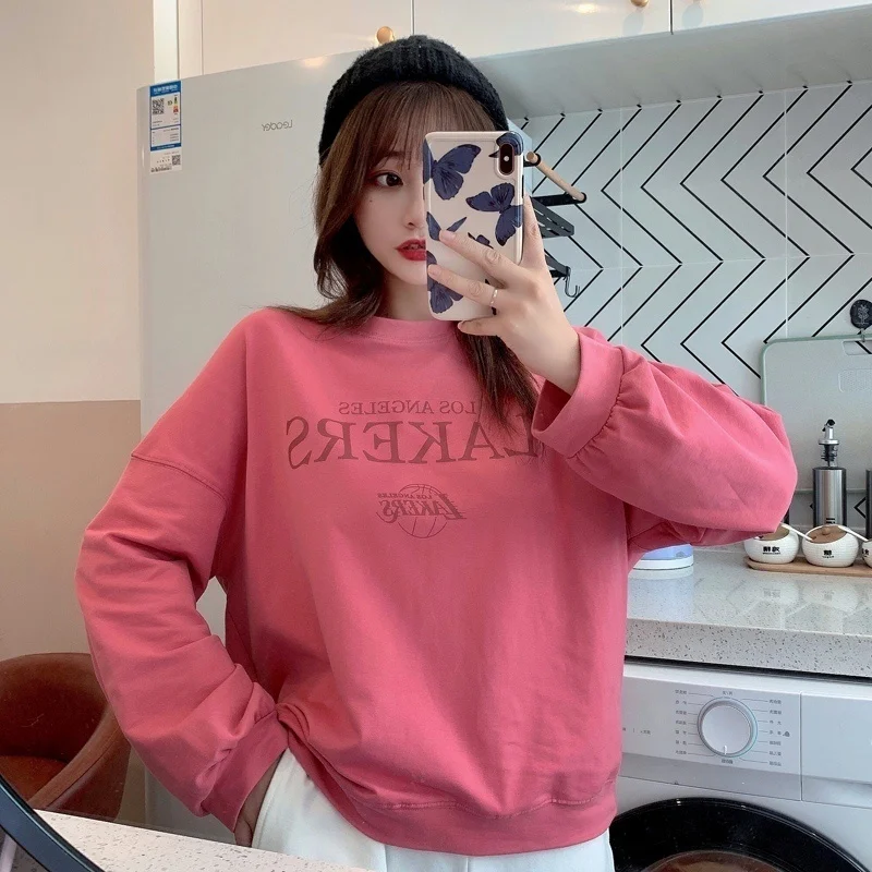 

Осень 2021 новинка тонкий свитер с длинными рукавами для женщин Real Shot