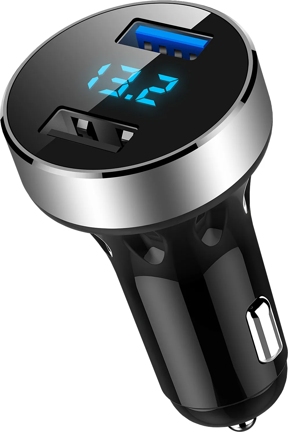 Автомобильное зарядное устройство с двумя USB-портами 12-24 В | Электроника