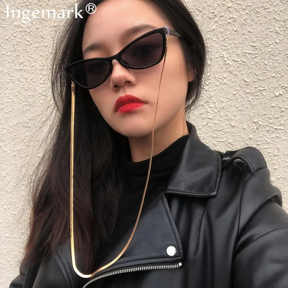 Новинка 2020 модная цепочка для очков чтения женские железные солнцезащитные очки