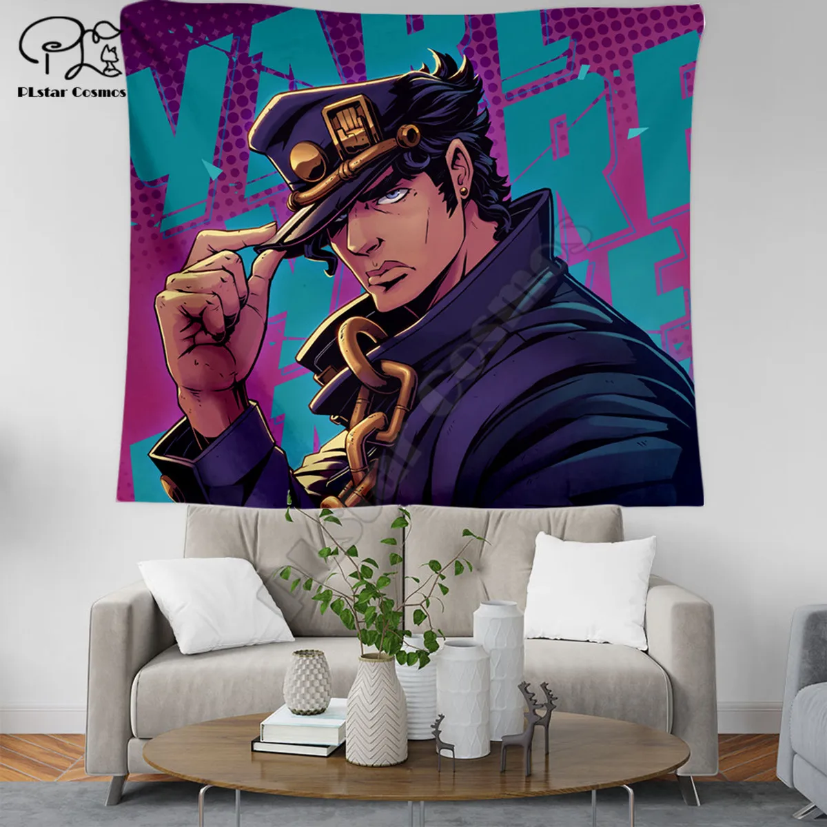 Одеяло с аниме невероятными приключениями Джоджо гобелен 3D принтом