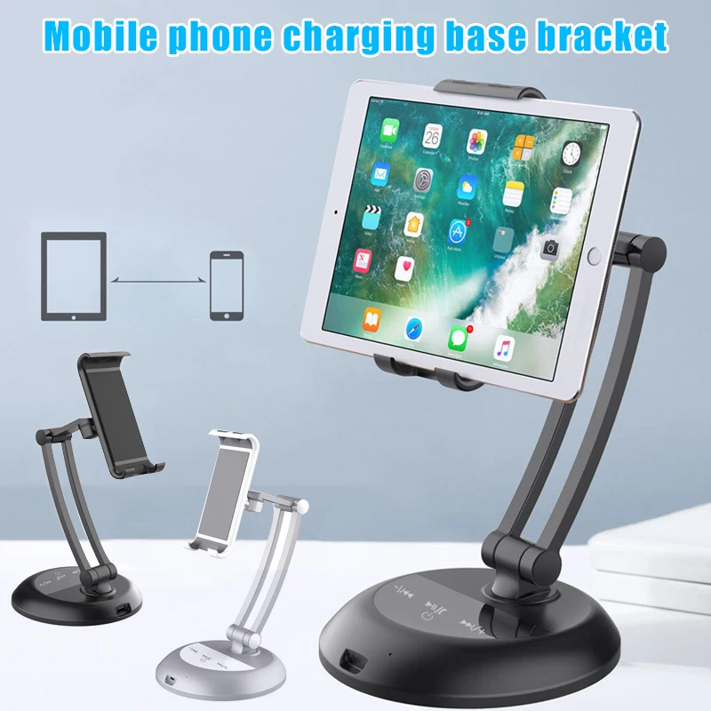 Economici Bluetooth Altoparlante Del Desktop In Diretta Con La Ricarica Del Telefono Cellulare Supporti Tablet Holder Casa JHP-Best