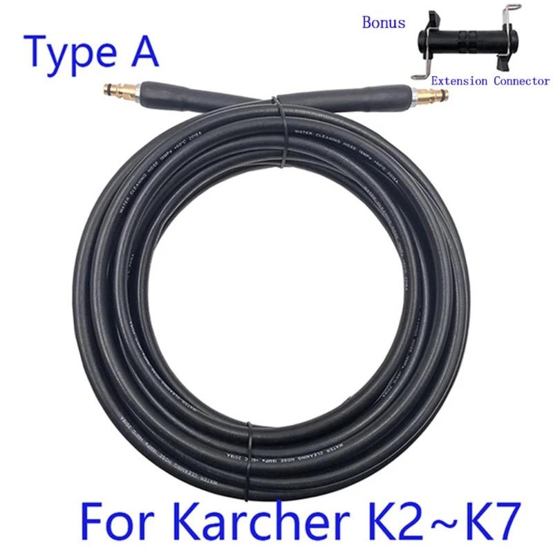 

MOLE 6 8 10 Meters Quick Connect With Car Washer Extension Hose Gun High Pressure Washer Hose Working For Karcher K-series