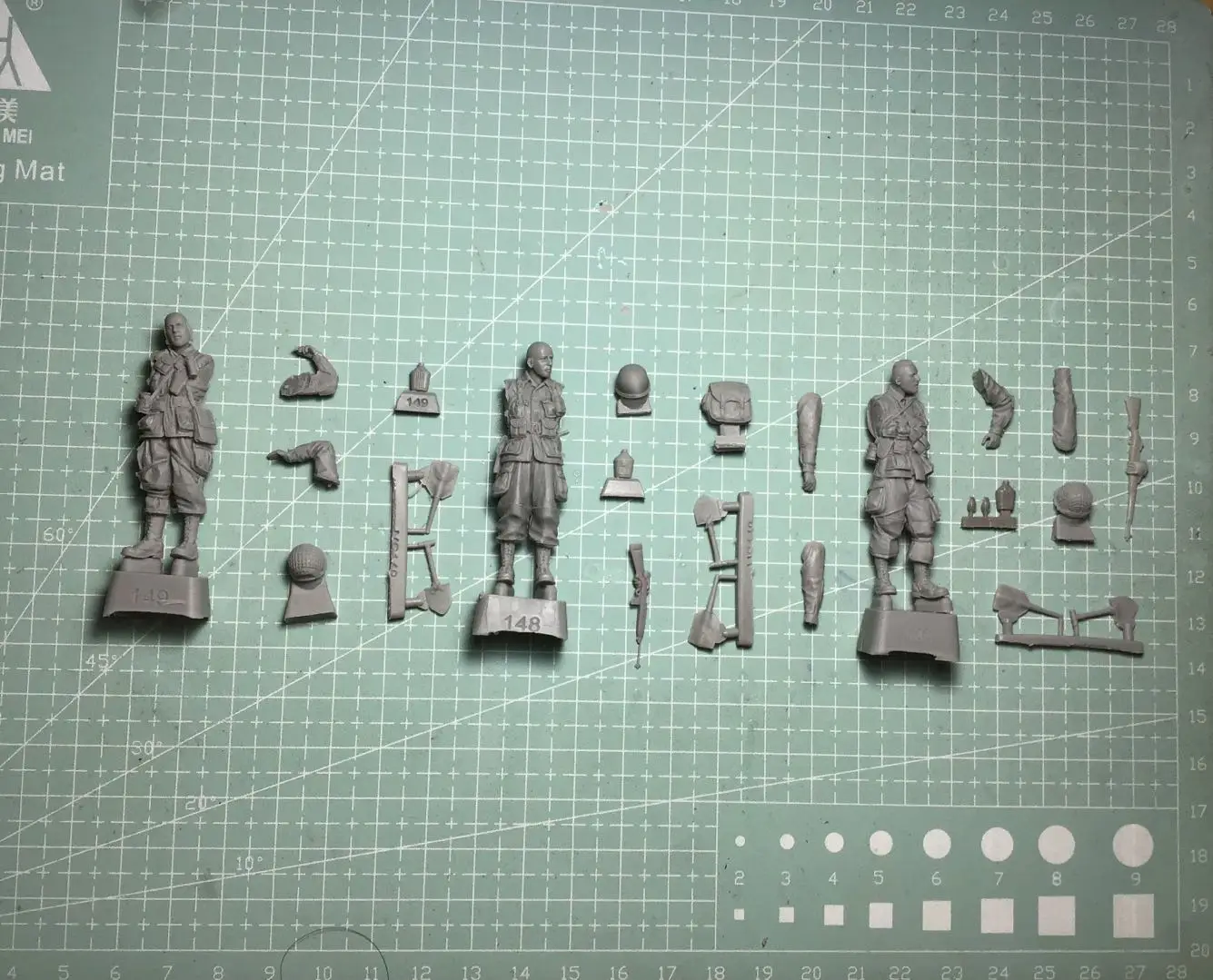 Figura modelo GK de resina 1/35, kit sin montar y sin pintar-2