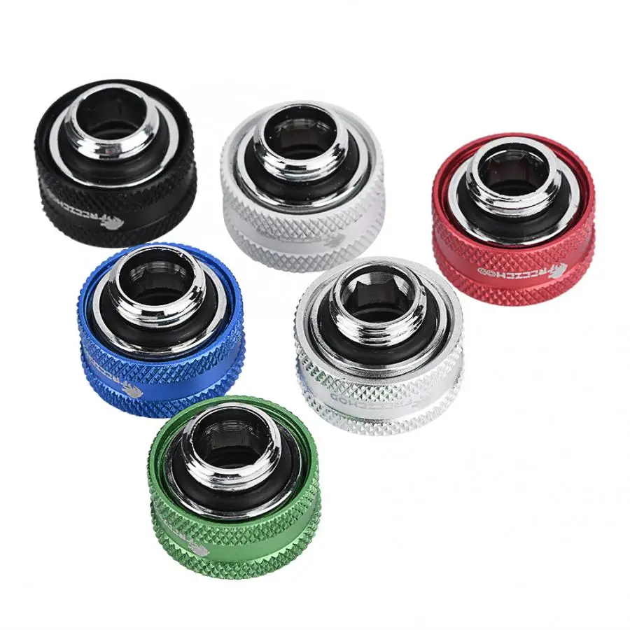 Компрессионный фитинг водяного охлаждения для Твердый акриловый трубки OD 14 мм