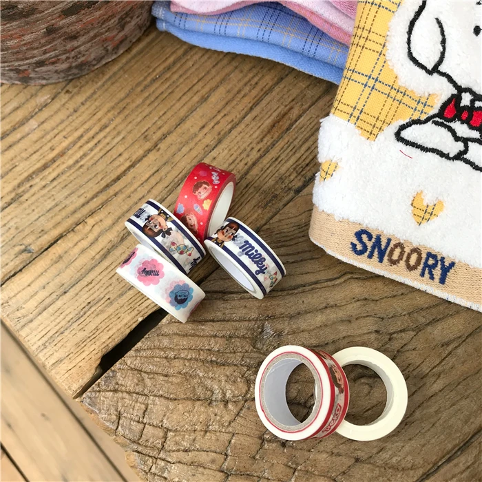 SIXONE 1 шт. молоко сестра васи лента Япония Руководство Diy Декоративные Ленты Kawaii Мультфильм студентов канцелярские принадлежности