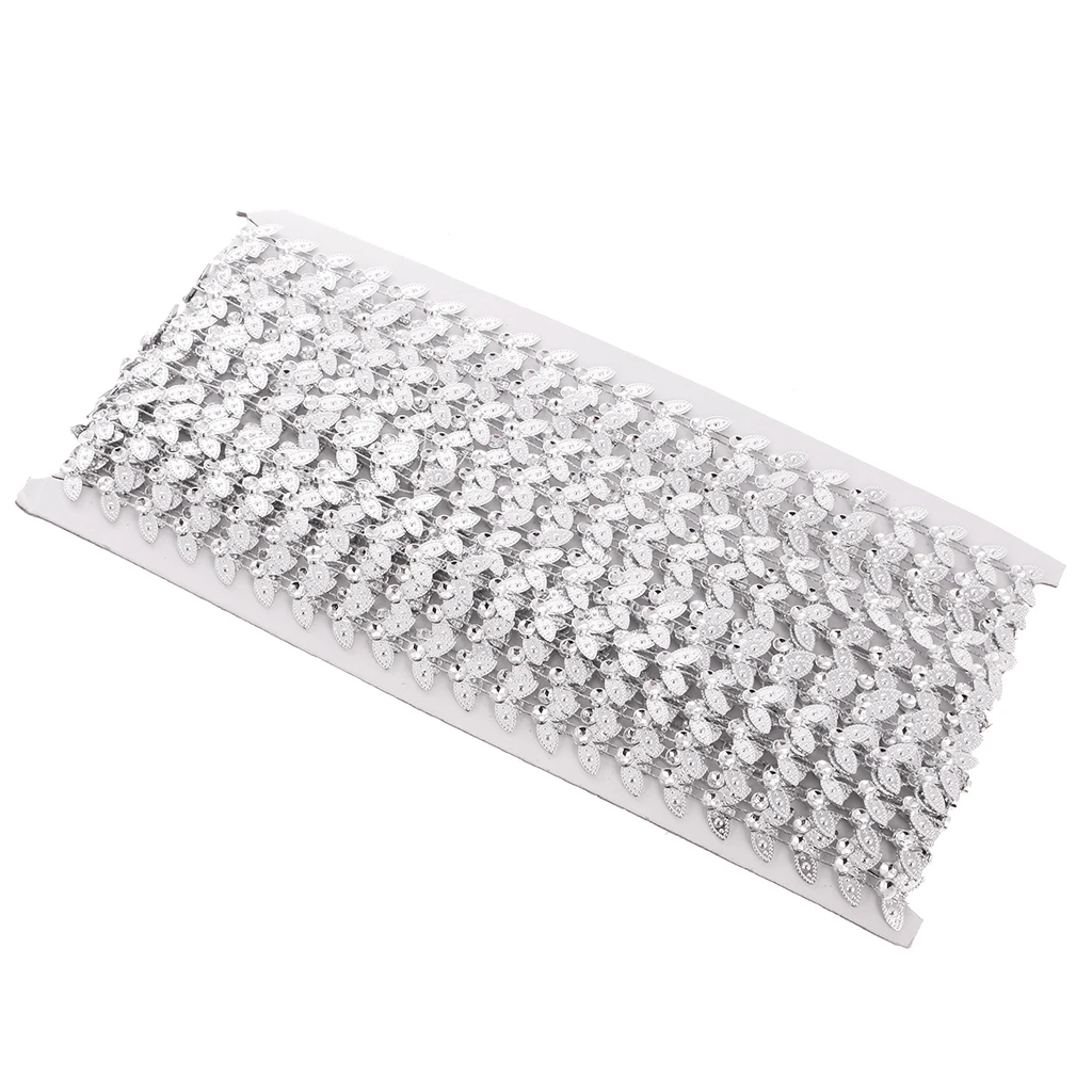 10 ярдов лист хрустальный горный хрусталь Тесная цепь отделка шитье ремесло 1 2 мм