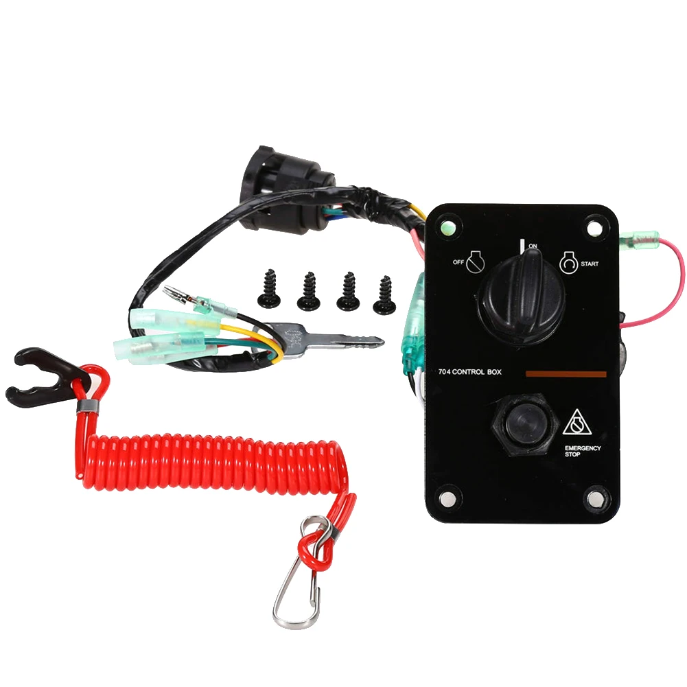 Одноклавишная вертикальная панель переключателя для яхты пластиковые