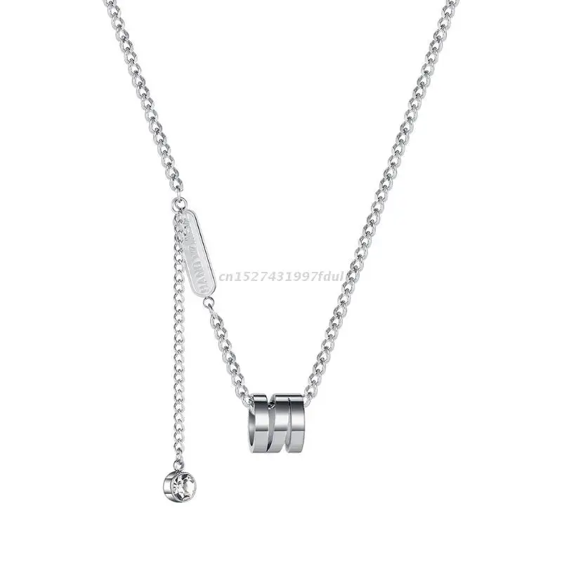 

Ожерелье круглое из нержавеющей стали, 43 + 6 см/16,92 + дюйма