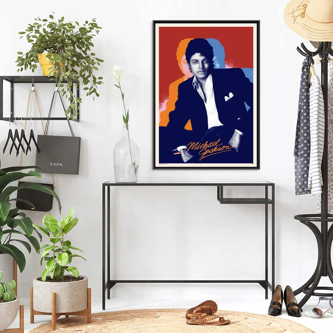 Постер Майкла Джексона короля поп поп-арт музыкальная печать портрет постер для