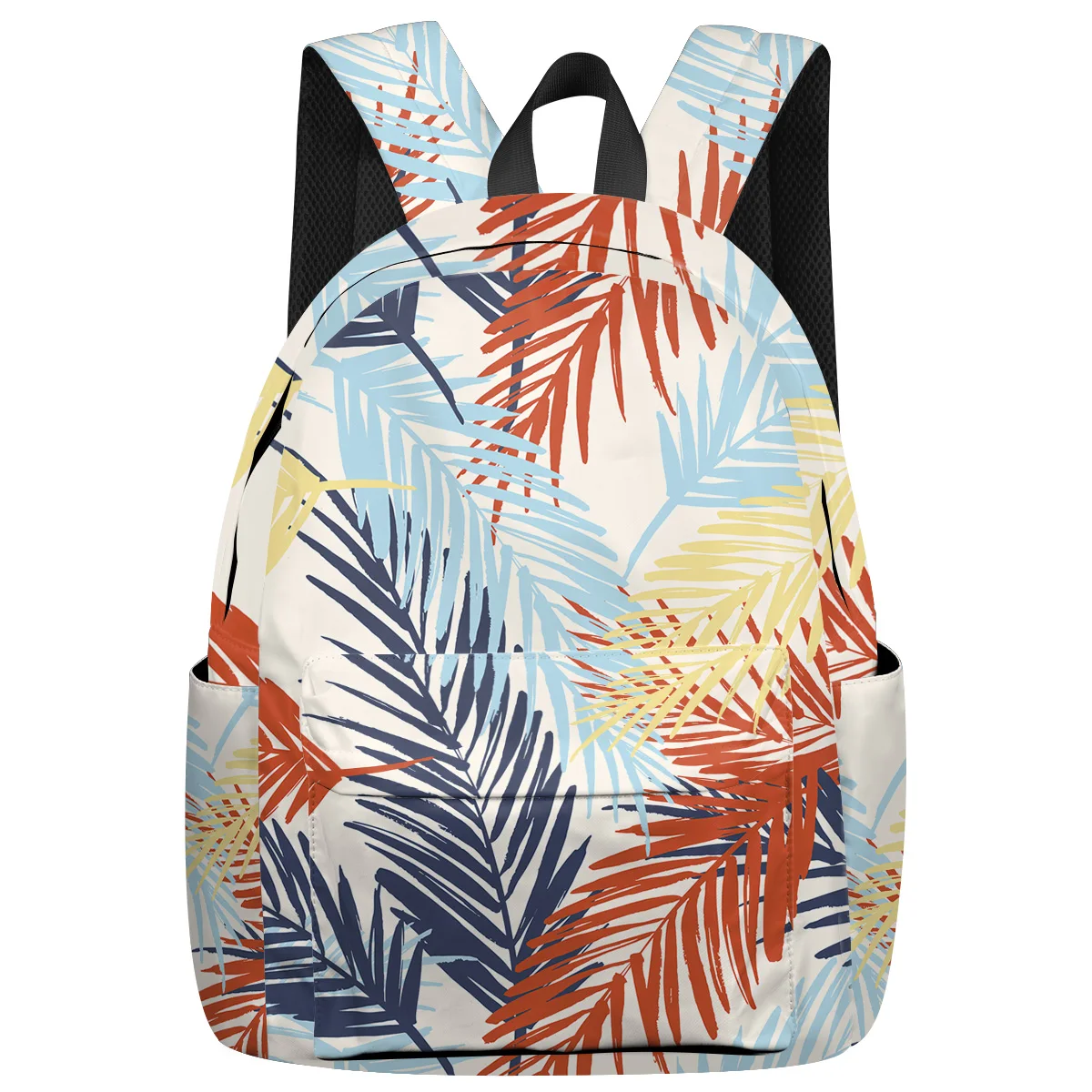 Тропический растительный тематический абстрактный рюкзак с изображением