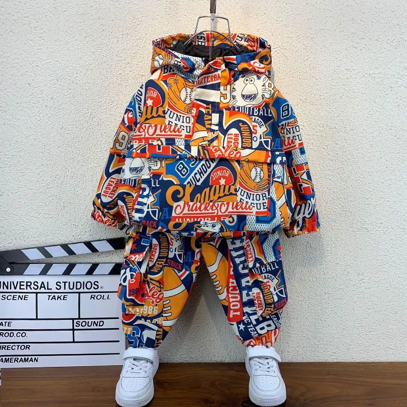 Disney Marvel Spider Man Baby Girls Kids Jacket Set Luxury Designer Coats Hoodie Winter Clothes Children's Clothing for Boys images - 6