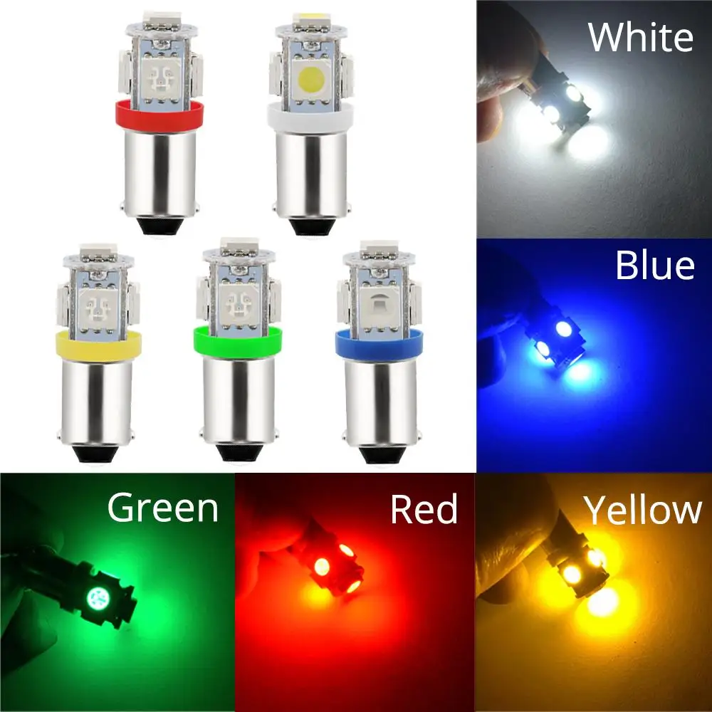 Автомобильные светодиодные дверные фонари Ba9s 5Smd 9Smd 13Smd 5050 T4W 182 145 автомобильные