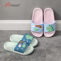 jelly shoes 2022 girls cartoon flip flop summer animal children slippers beach toddler shoes indoor slippers soft pvc