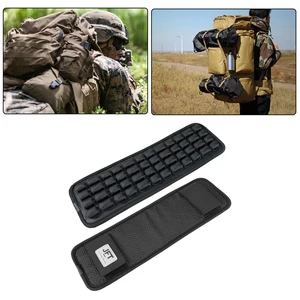 1pair breathable non slip shoulder strap pads backpack air cushion pad curved detachable for seat belts protect camera bags free global shipping