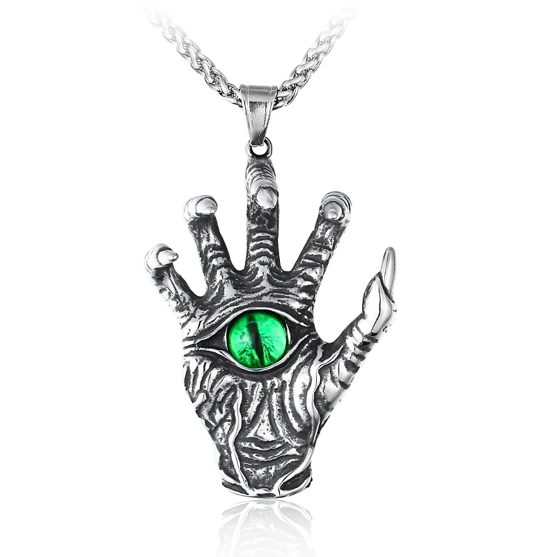 Ожерелье с подвеской в виде черепа из нержавеющей стали|Ожерелья подвеской| |