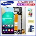 Дисплей 6,5 дюйма для Samsung Galaxy A12, ЖК-дисплей SM-A12F SM-A12FDSN, сенсорный экран, дигитайзер в сборе, замена