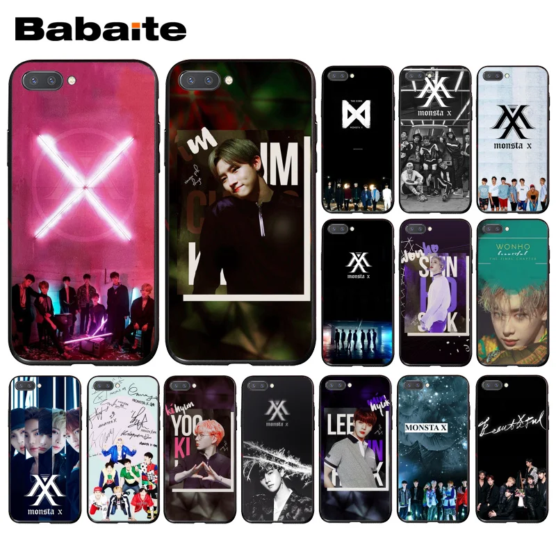 Чехол для телефона Babaite Monsta X KPOP Boy Group Huawei Honor 8X 9 10 20 Lite 7A 7C 8C 9X Pro | Мобильные телефоны