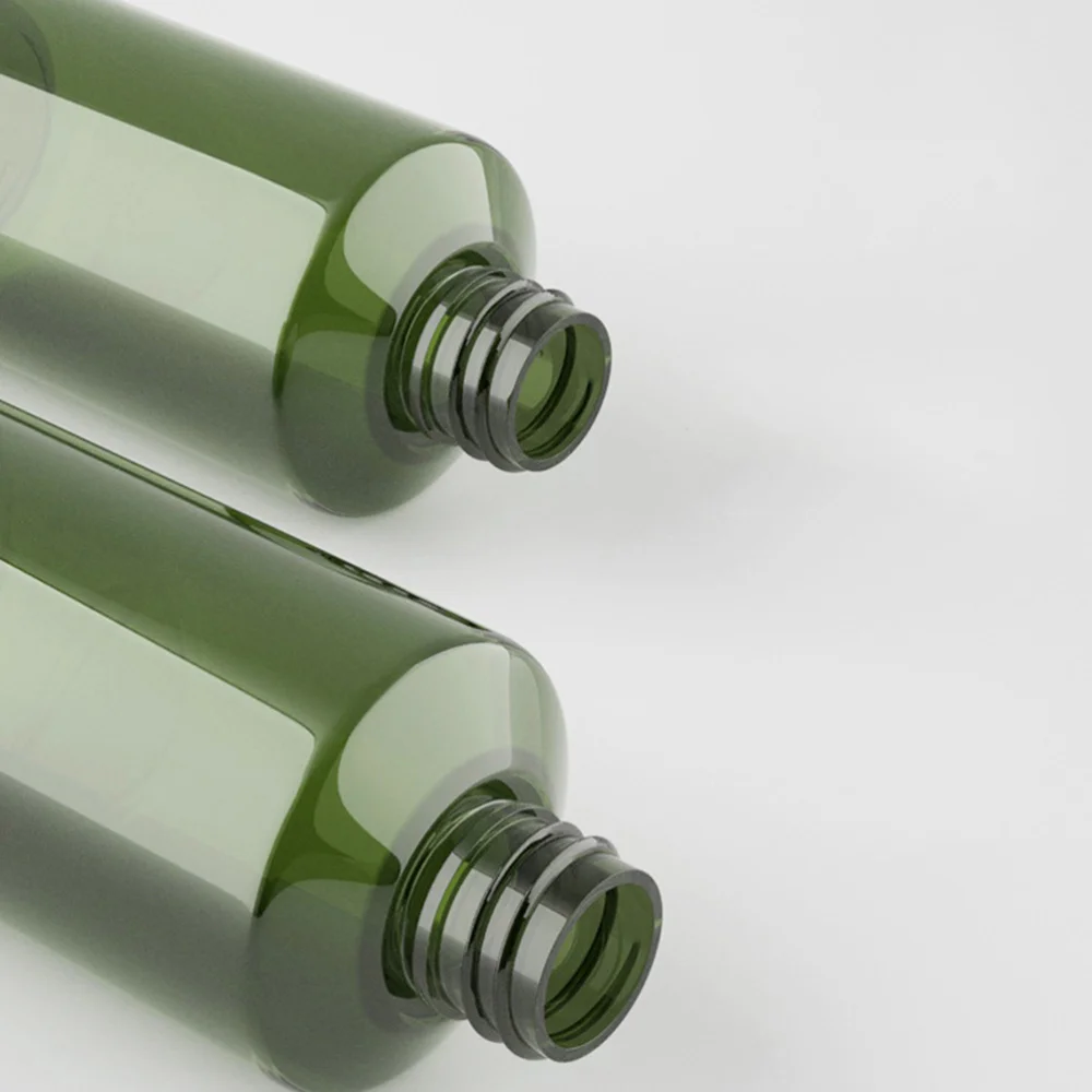 

5pcs Portable Cosmetic Bottle Subpackaging Bottle Dispenser Lotion Container Refillable Bottle (50Ml Dark Green + Black)