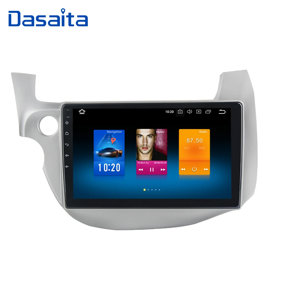 Автомобильный мультимедийный Android для Honda Jazz Fit 2008 2009 2010 2011 2012 2013 с поддержкой