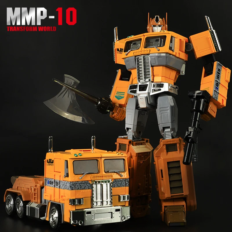 32 см трансформер робот YX MMP10 MMP 10 OP Commander Литой Сплав Глаз светильник MPP10 большой