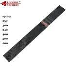 Стрельба из лука Linkboy 3k, карбоновые стрелы, вал стержня 250 300 340 400 500 600 700 800 ID мм для блочного Лука, 12 шт, для охоты