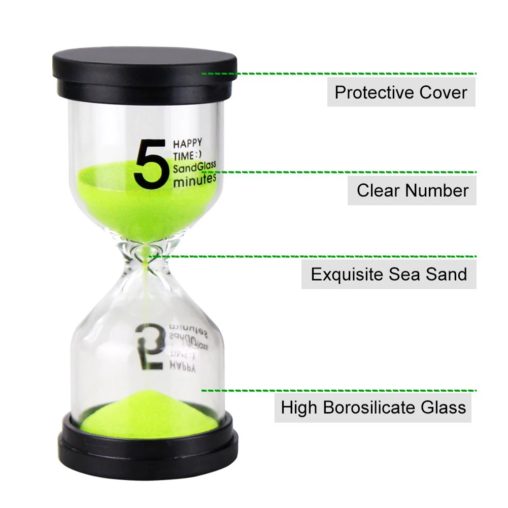 6 шт. песочные часы-1 3 5 10 и 15 а так же 30 минут часы таймеры могут быть использованы