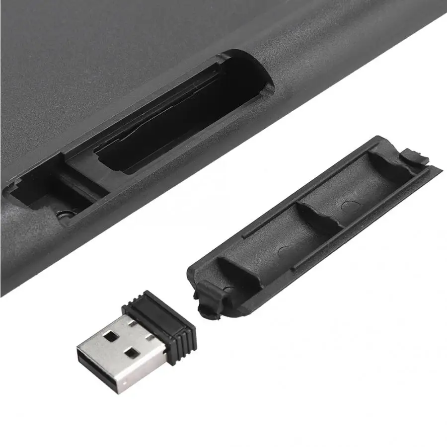 Беспроводная мышь набор клавиатур аксессуары для ноутбука черные компьютерные