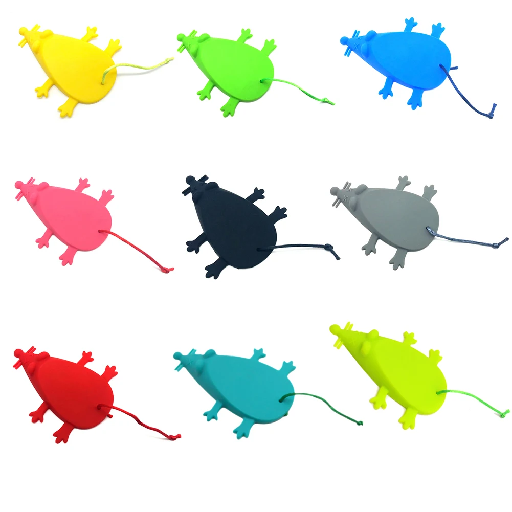 

Silicone Door Stopper Cartoon Rat Shape Doorstop Door Buffers Child Finger Protection Safe Doorways for Baby Care