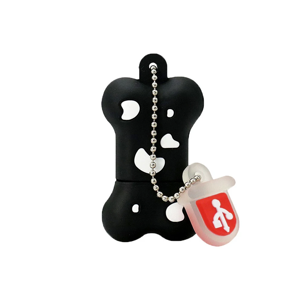 USB флеш-накопители Dog Bone, реальная емкость 8 ГБ, 16 ГБ, 32 ГБ, 64 ГБ, 128 ГБ, 256 ГБ, флеш-накопитель, мультяшная мини USB карта памяти, флешка