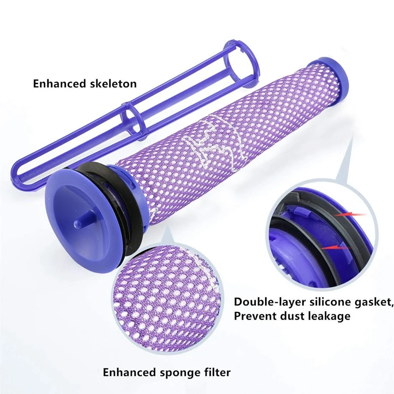 

Hepa Filter Main Body Accessories for Dyson V7 Robot Vacuum Cleaner Replacement Motor Housing Spare Pre-Filter Part
