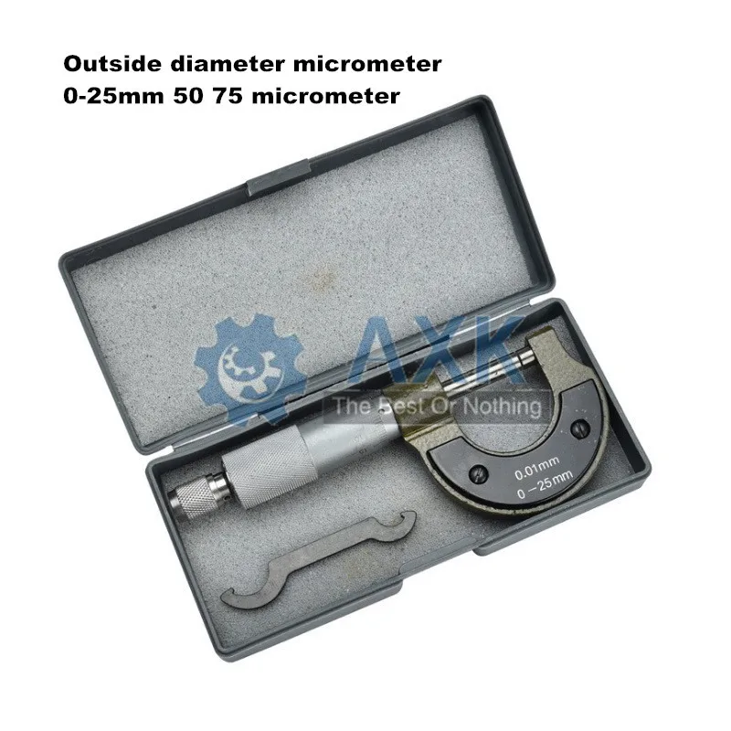 0 25 мм Высокоточный микрометр диаметр каллипера|Штангенциркули| |