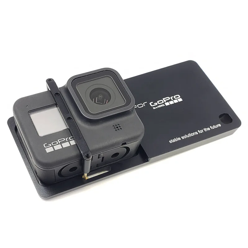 Для dji zhiyun feiyu GoPro hero8 плата преобразования экшн-камеры ручной карданный стабилизатор фиксированная установка Зажим адаптер