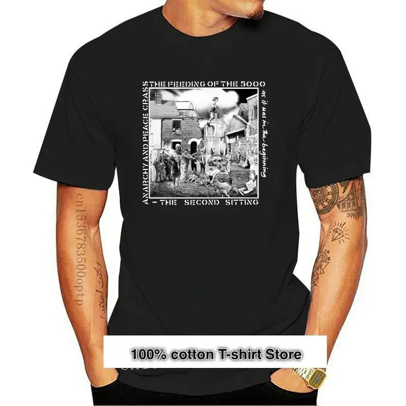 

Crass-Camiseta de banda de Rock Punk para hombre, camisa negra con música, talla S-3Xl, transpirable, novedad de 2021