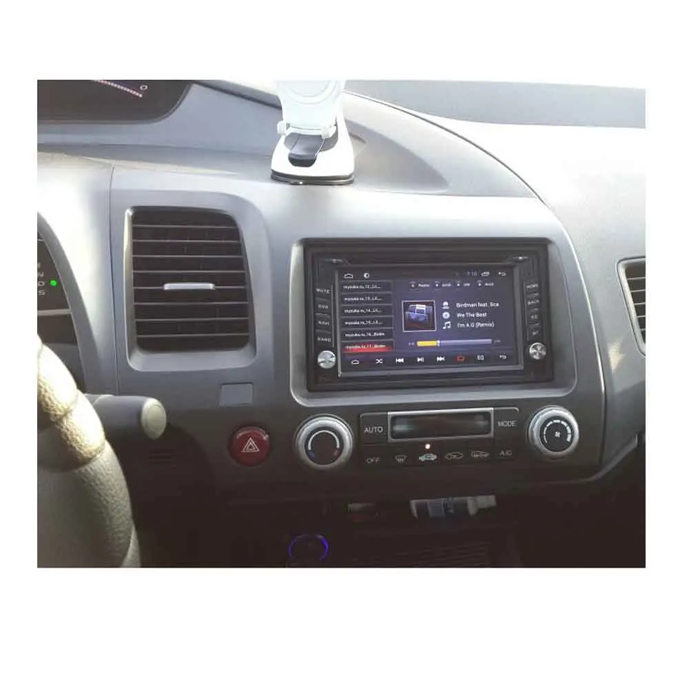 Двойная Din радиоустановка Fascia ДЛЯ Honda Civic 2007 + DVD стерео CD панель монтаж приборной