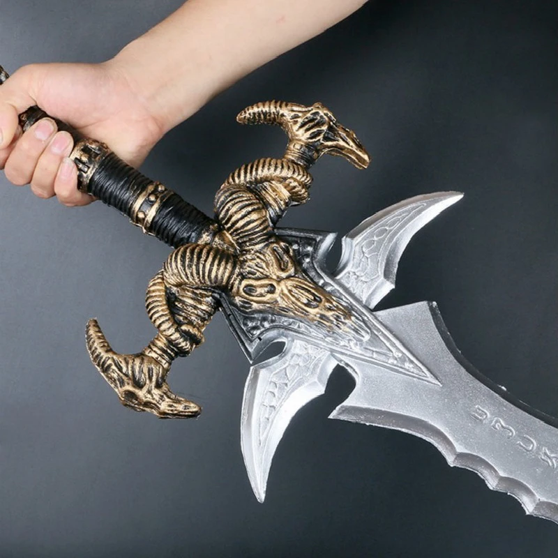World of Warcraft Frostmourne из ПУ меч оружие игрушка Косплэй имитация меча красивой Модель PU